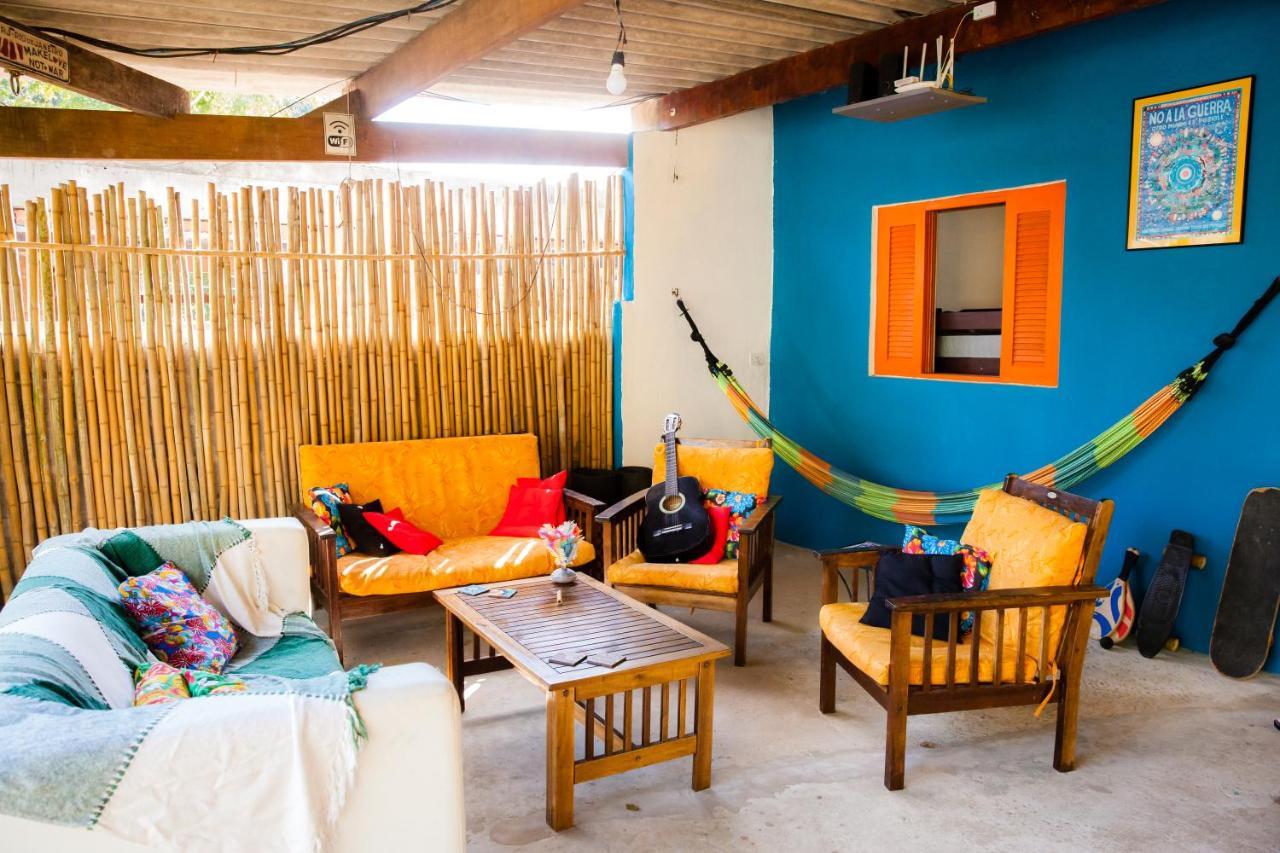 Sintonia Surf Hostel E Bar Убатуба Экстерьер фото