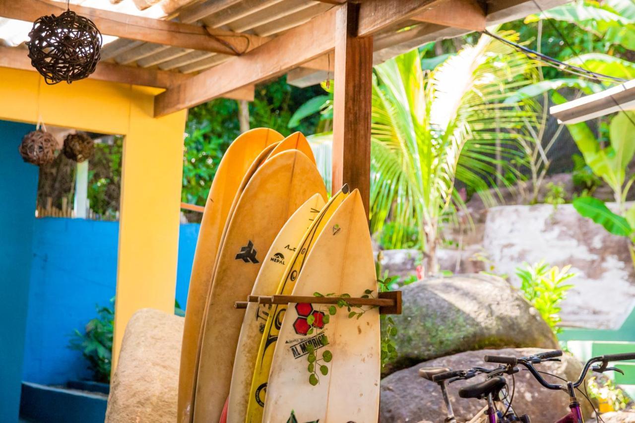 Sintonia Surf Hostel E Bar Убатуба Экстерьер фото