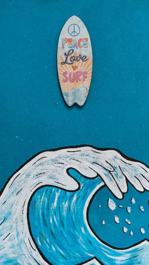 Sintonia Surf Hostel E Bar Убатуба Экстерьер фото